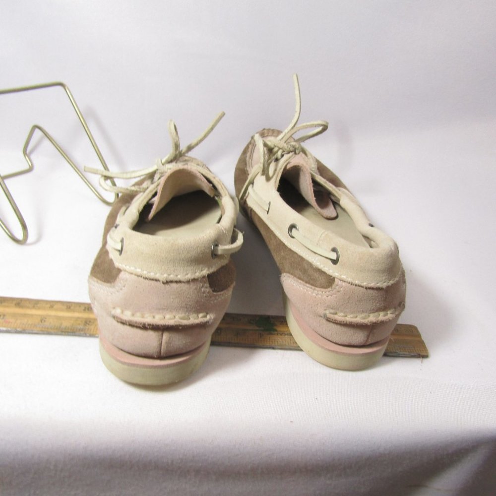 6 1/2 timberland flat brown shoes